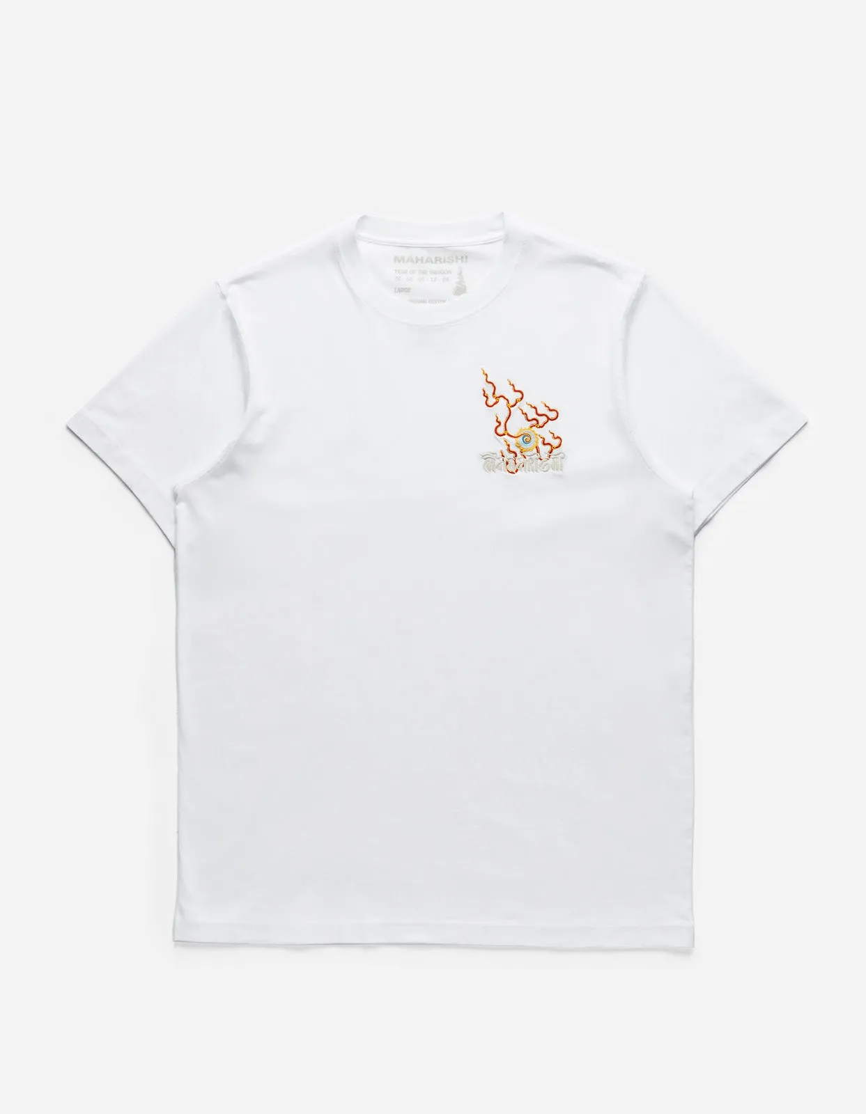 1254 Flaming Pearl T-Shirt White