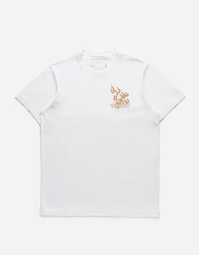 1254 Flaming Pearl T-Shirt White