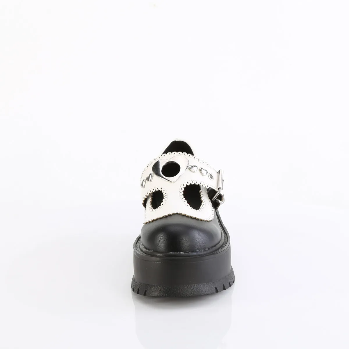 2 Inch Platform SLACKER-23 Black White