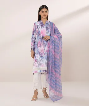 2 Piece - Printed Lawn Suit