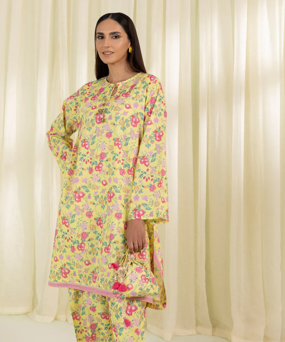 2 Piece - Printed Lawn Suit