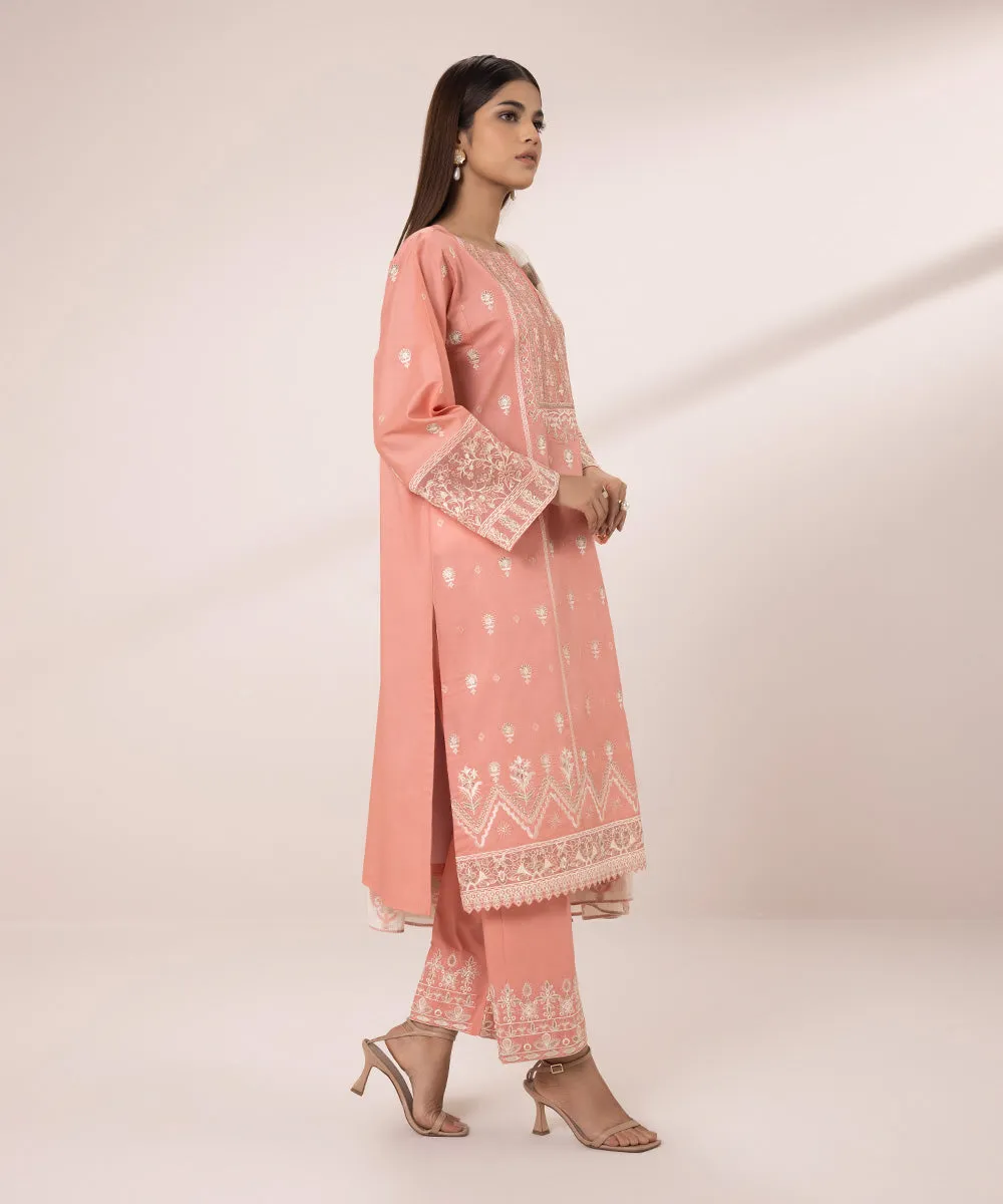 3 Piece - Embroidered Lawn Suit