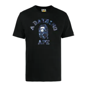 A Bathing Ape Ape Head Logo College Tee Mens Style : Bape-ahl