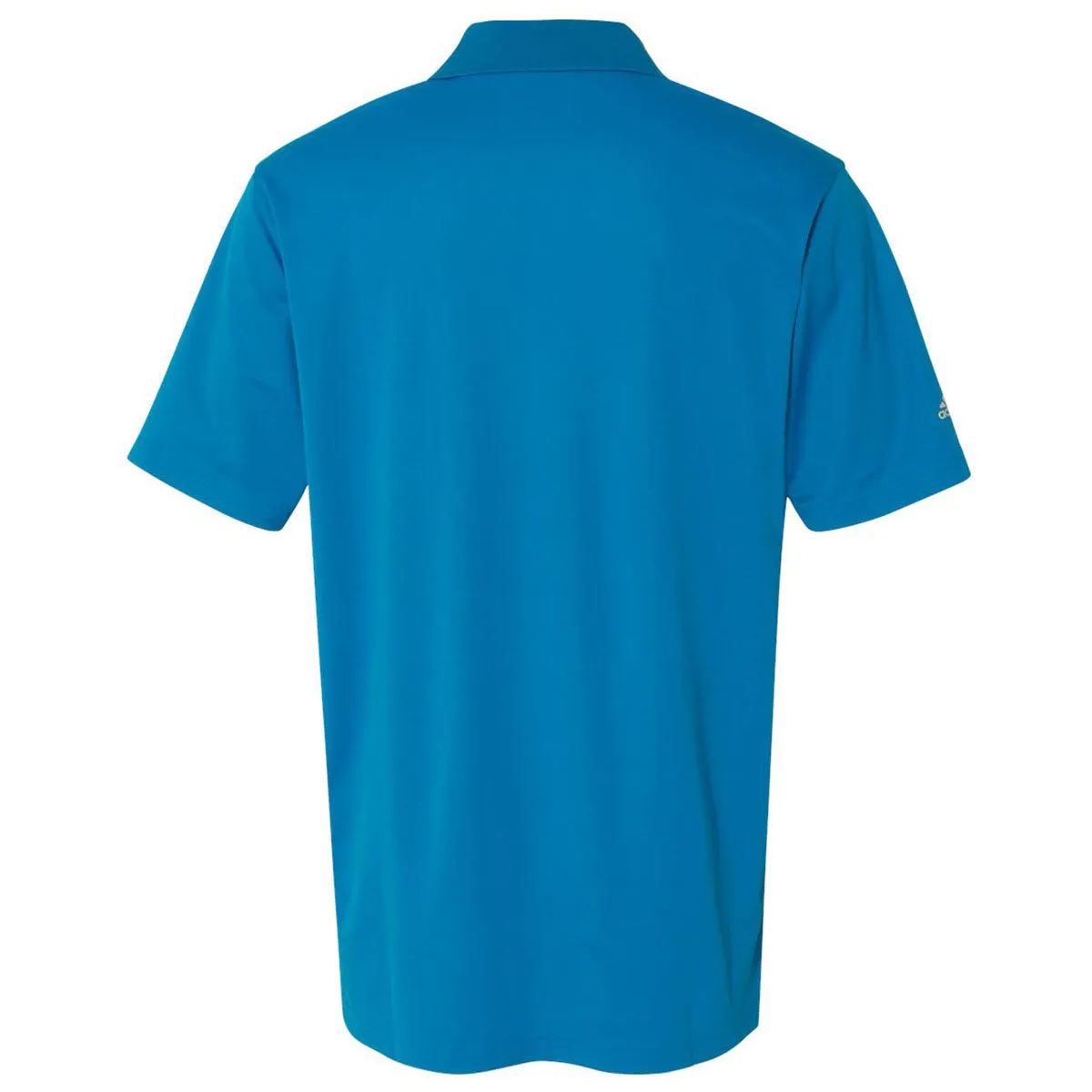 adidas Golf Men's Shock Blue/Mid Grey Climalite Basic Sport Shirt