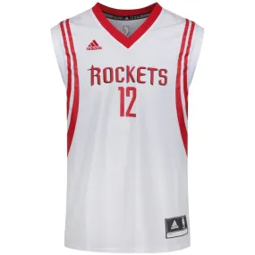 adidas Men's Houston Rockets Howard Basketball Jersey - White XXS