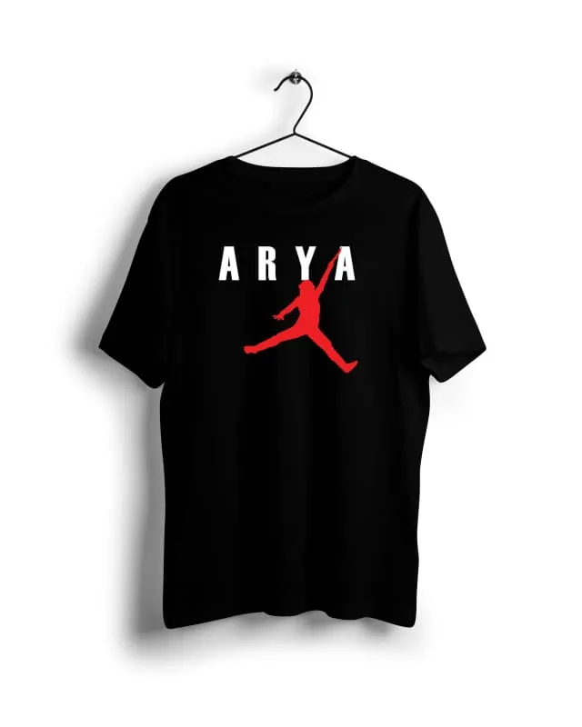 Air Arya Digital Graphics Basic T-shirt black