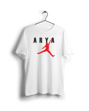 Air Arya Digital Graphics Basic T-shirt White