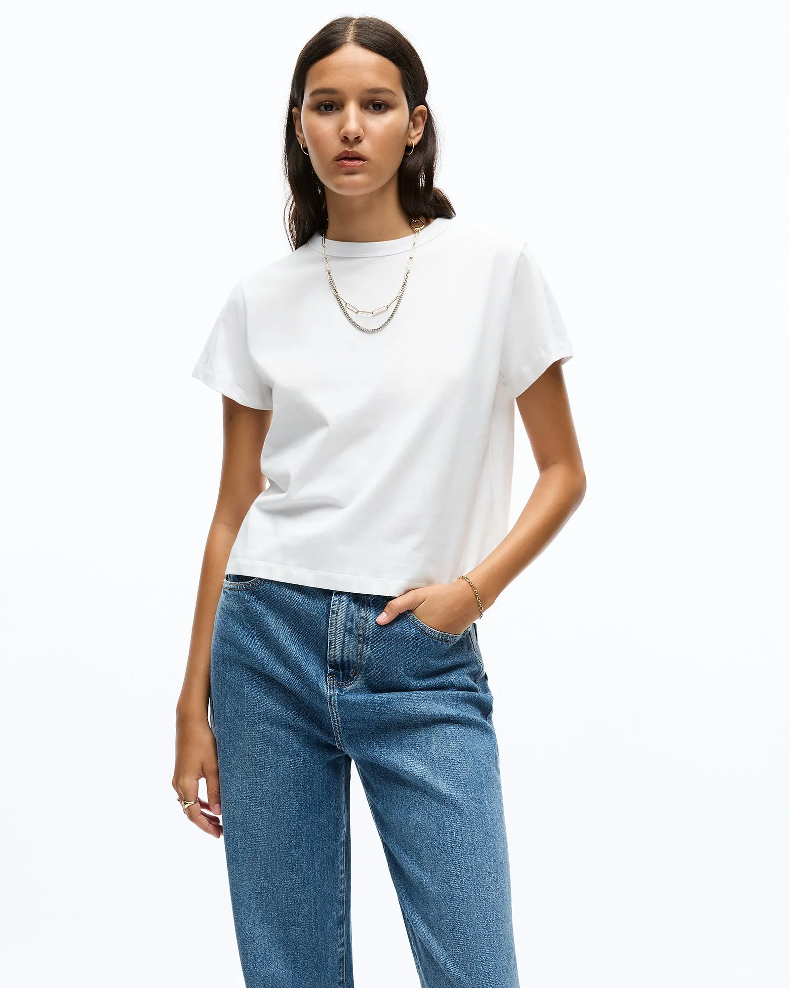 ALEXA T-SHIRT - WHITE