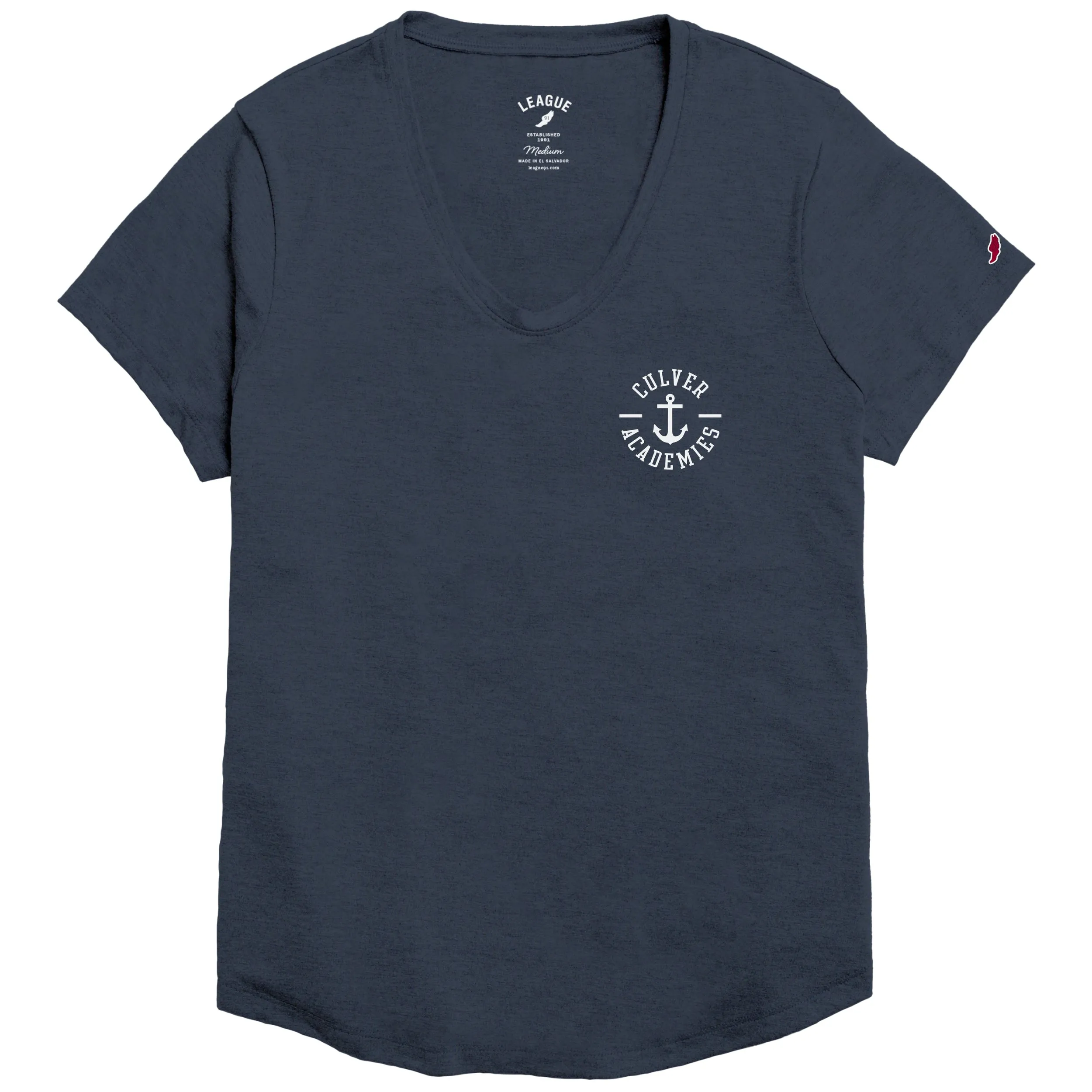 Anchor Tri-Flex Voop Tee - Navy