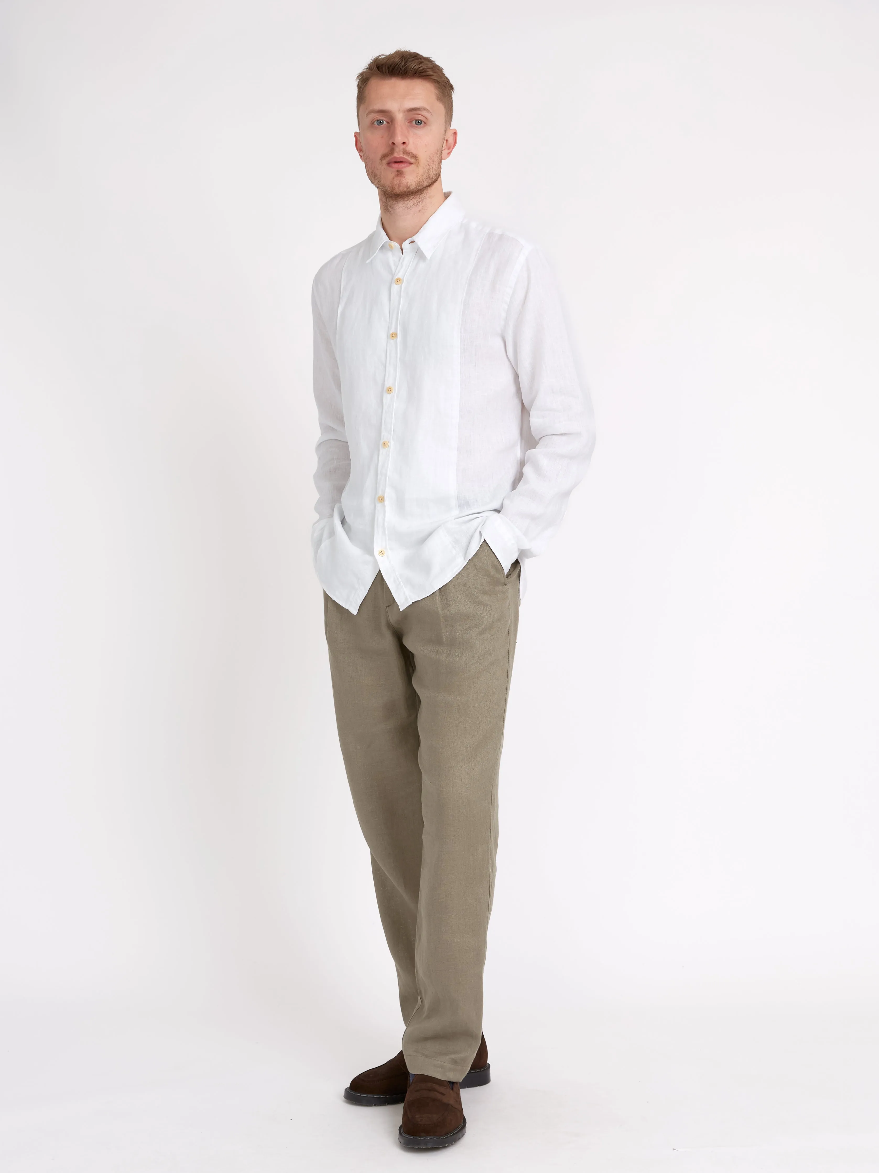 Ashcroft Shirt Bridford White