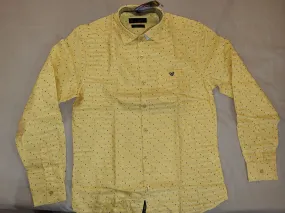 Attractive Light Yellow Full Sleeve Shirt For Men