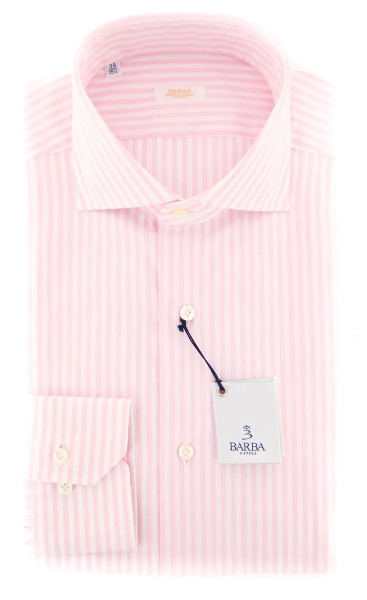 Barba Napoli Pink Shirt - Extra Slim