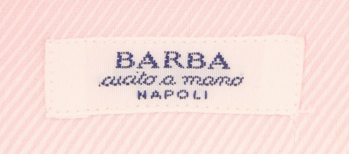 Barba Napoli Pink Shirt - Full