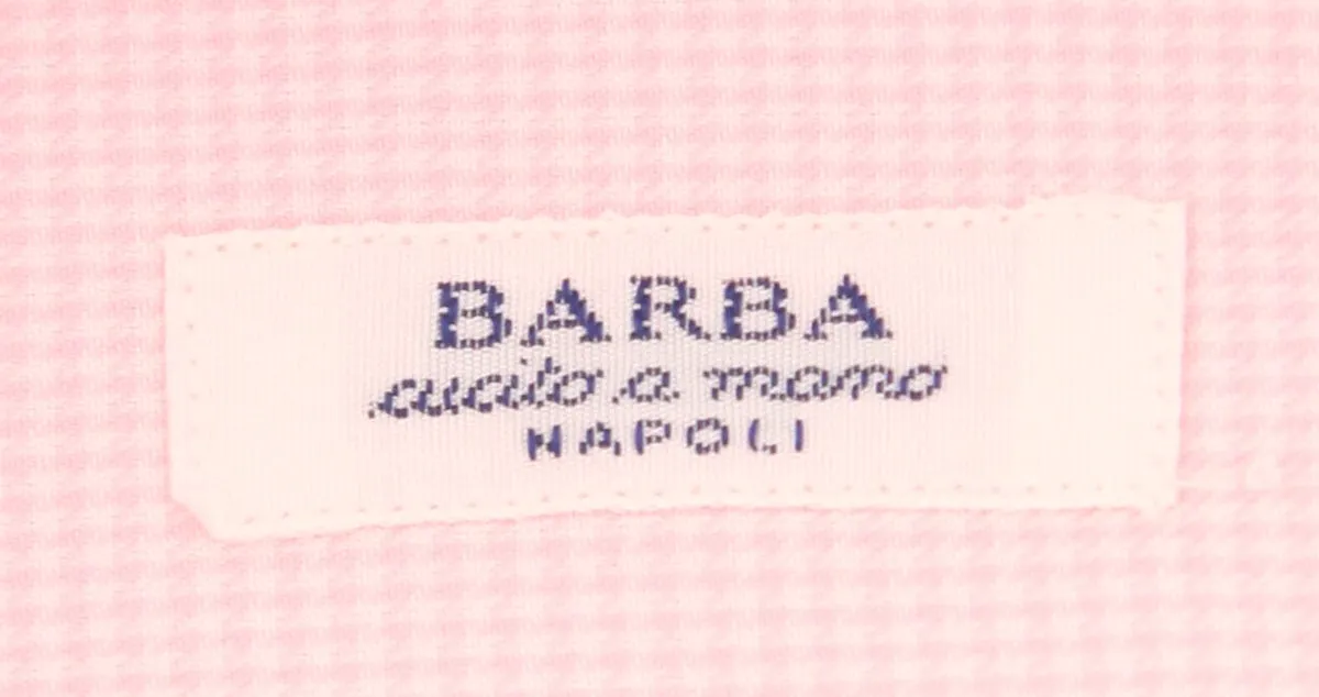 Barba Napoli Pink Shirt - Full