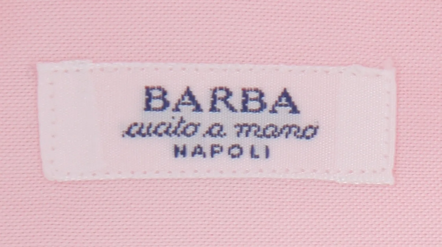 Barba Napoli Pink Shirt - Slim