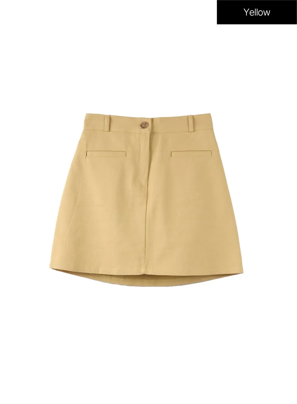 Basic A-Line Mini Skirt OF408