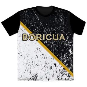 Boricua Black White T-Shirt