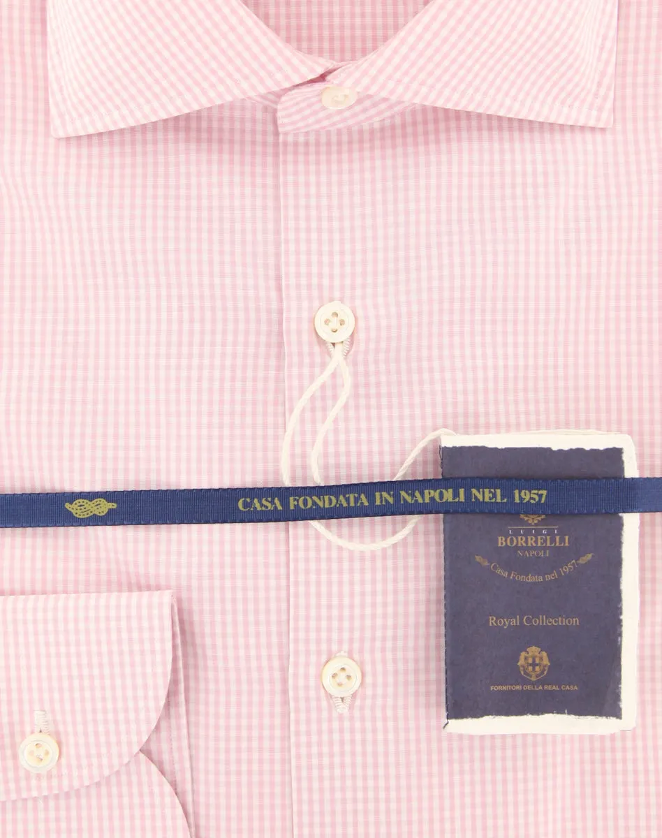 Borrelli Pink Shirt - Extra Slim