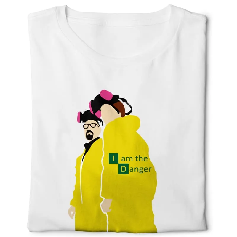 Breaking Bad I am the Danger - Digital Graphics Basic T-shirt White