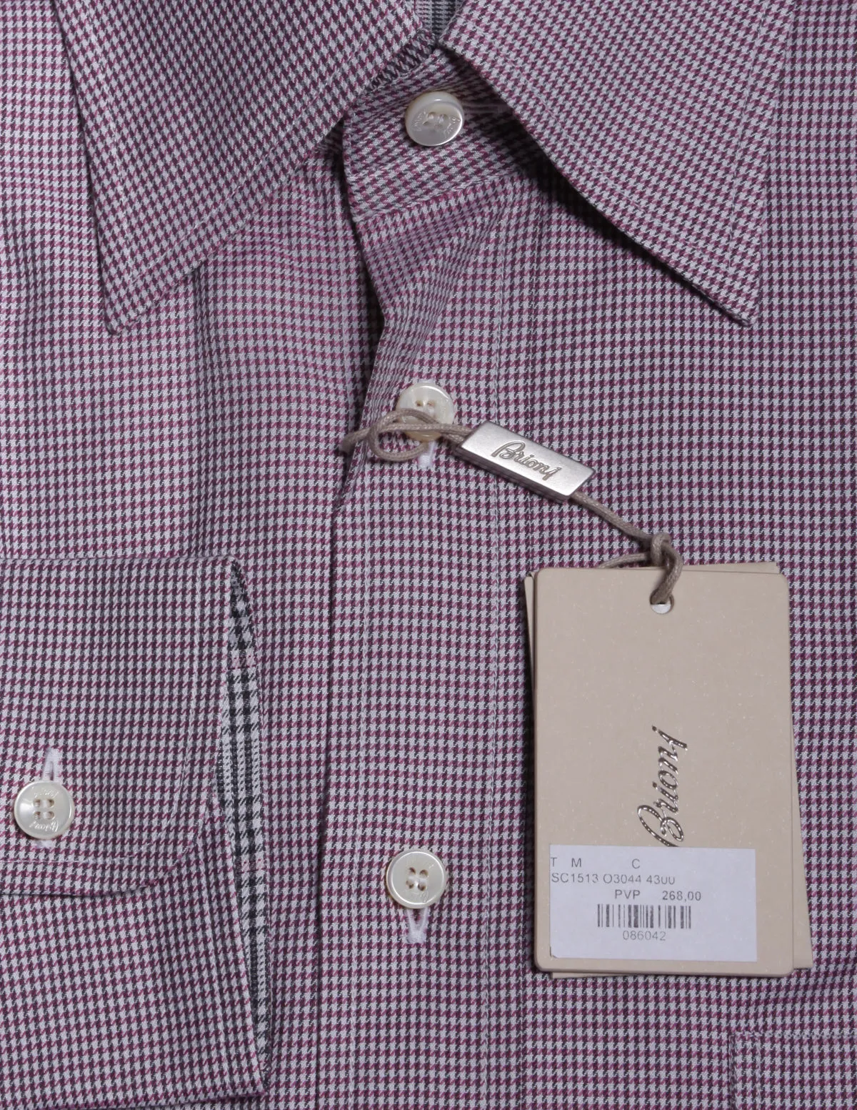 Brioni Pink Shirt - Slim