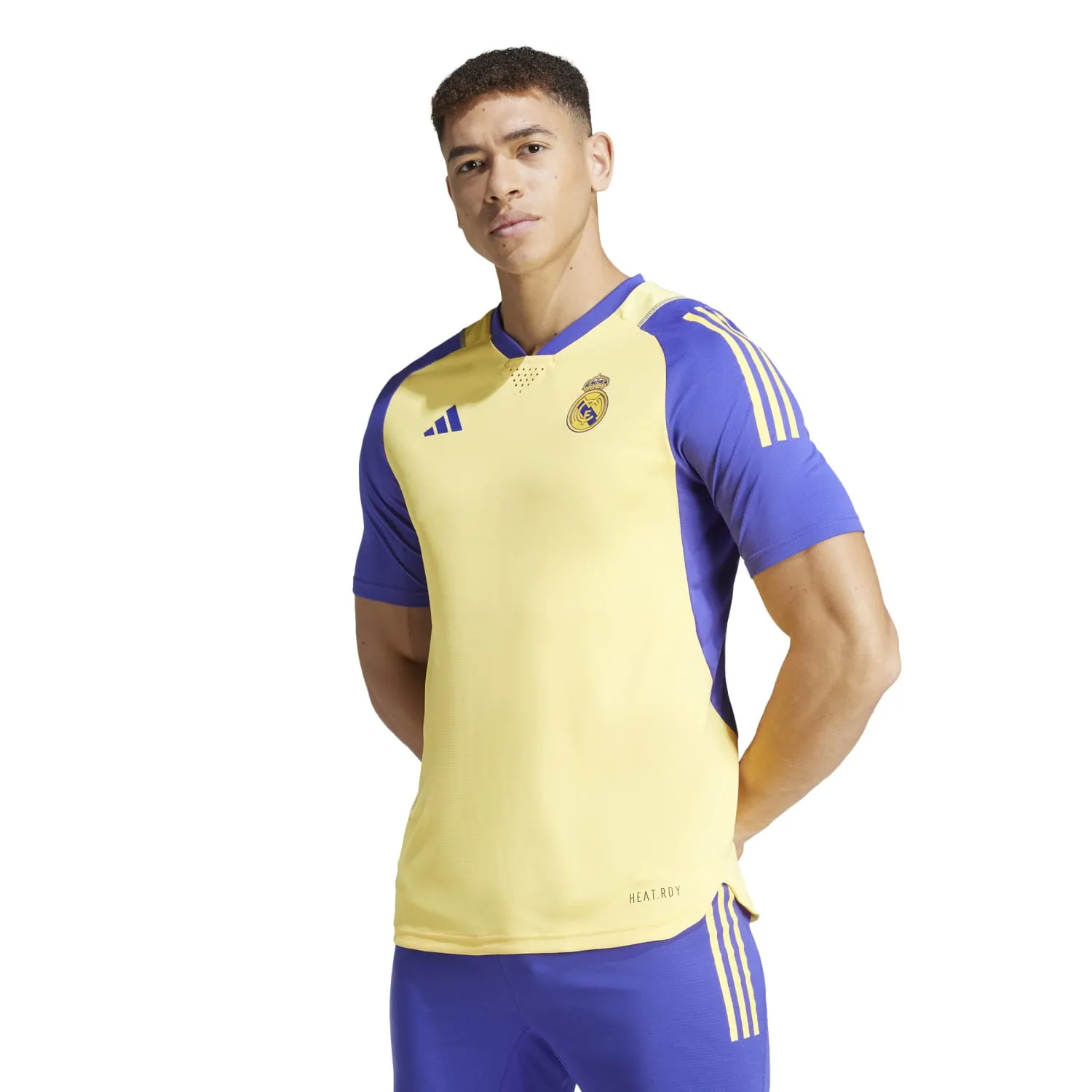 Camiseta Pro Hombre Entrenamiento Amarilla 23/24