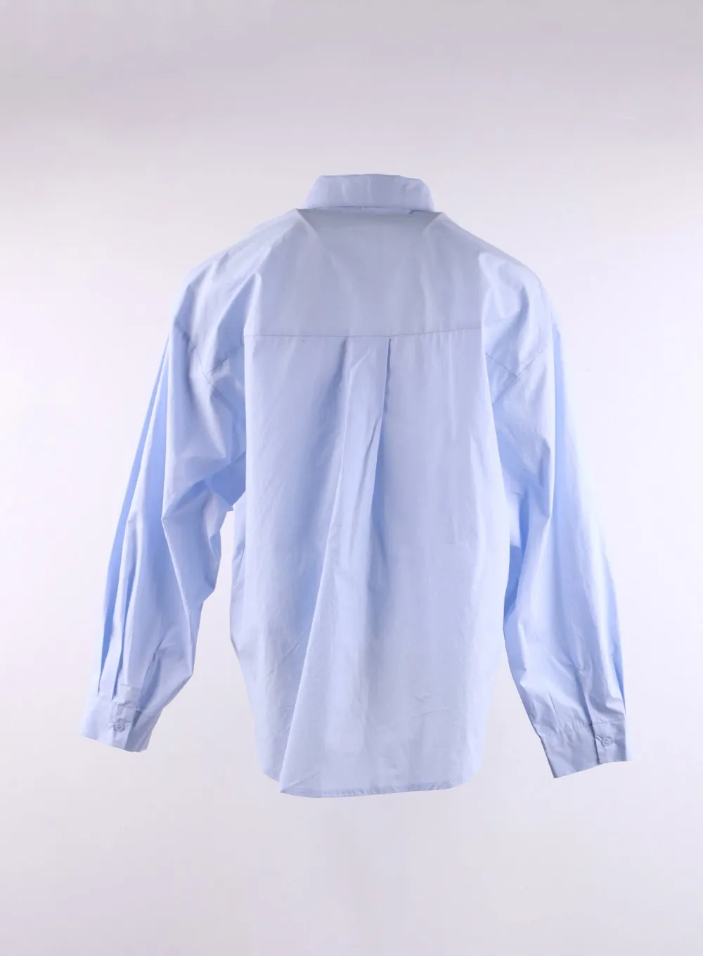 Collared Button-Up Long Sleeve Shirt CF406