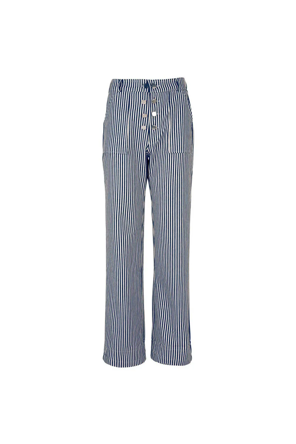 COOPER HOLD THE LINE TROUSER NAVY STRIPE