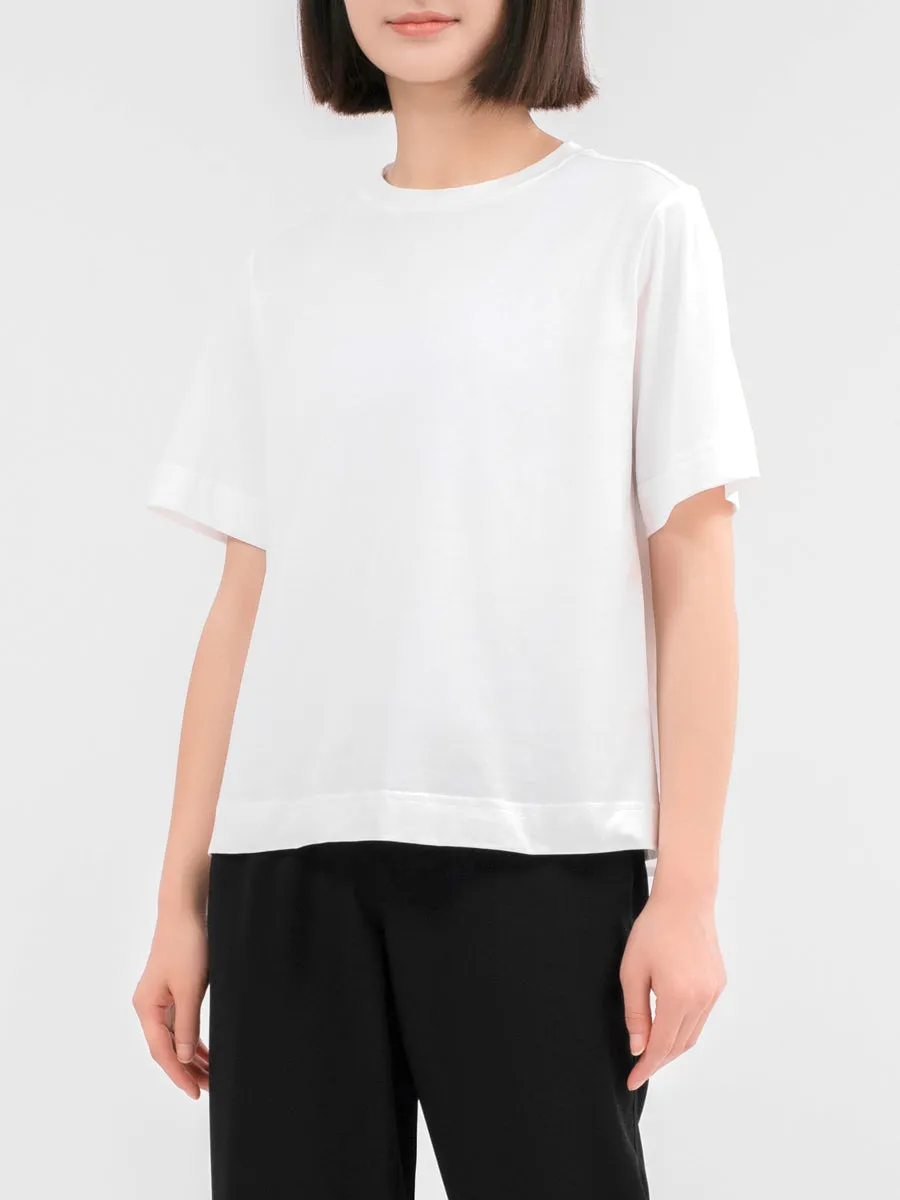 CROPPED BOXY T-SHIRT (WHITE)