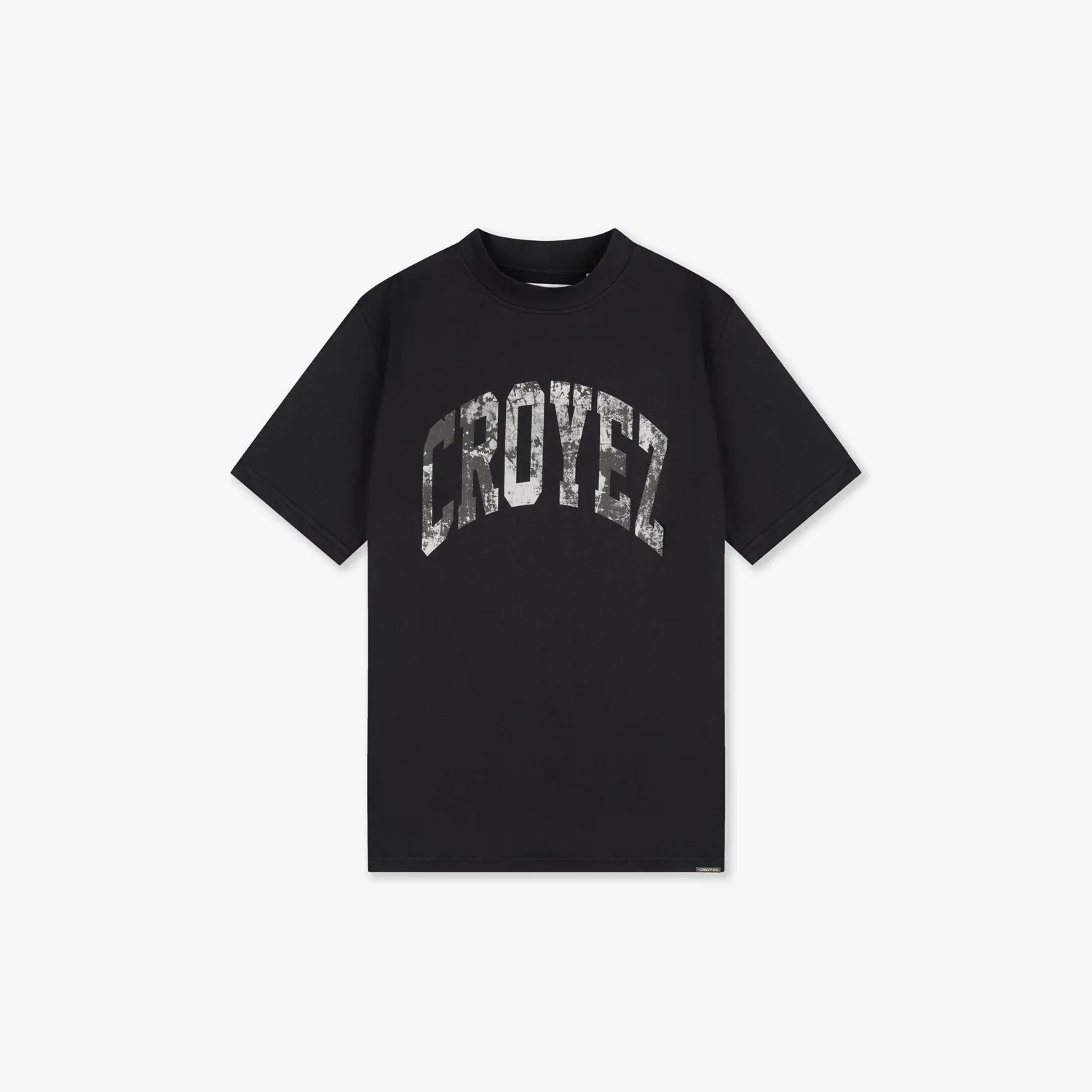 CROYEZ BLACK OIL T-SHIRT - BLACK