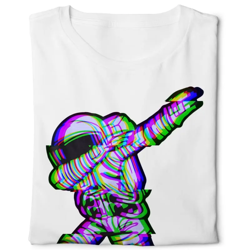 Dabbing Astro - Digital Graphics Basic T-shirt White