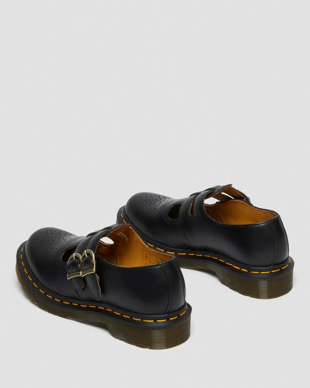 Dr. Martens Women's 8065 SMOOTH LEATHER MARY JANE SHOES (Black)