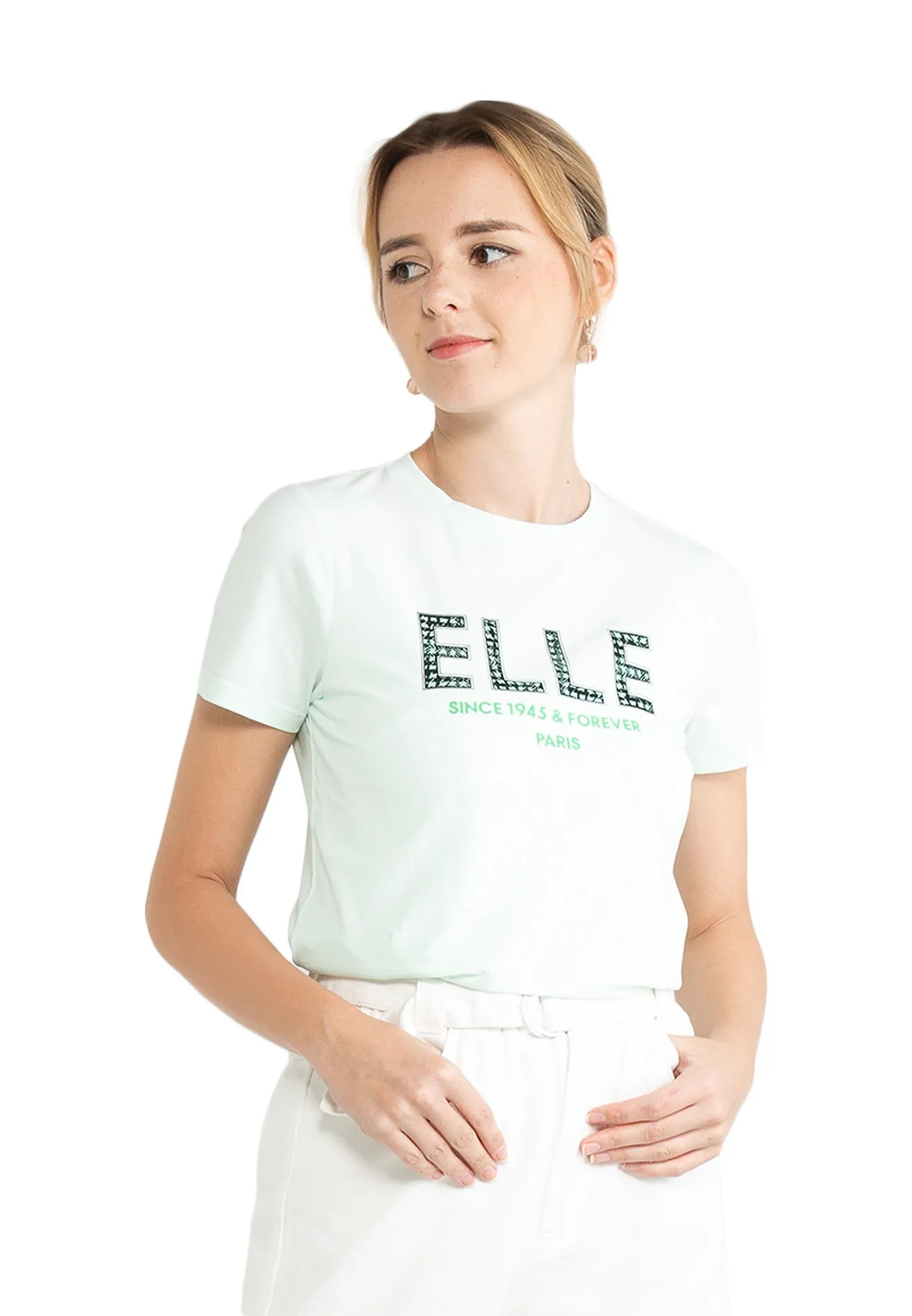 ELLE Active Leisure 'Since 1945 & Forever Paris' Graphic Tee