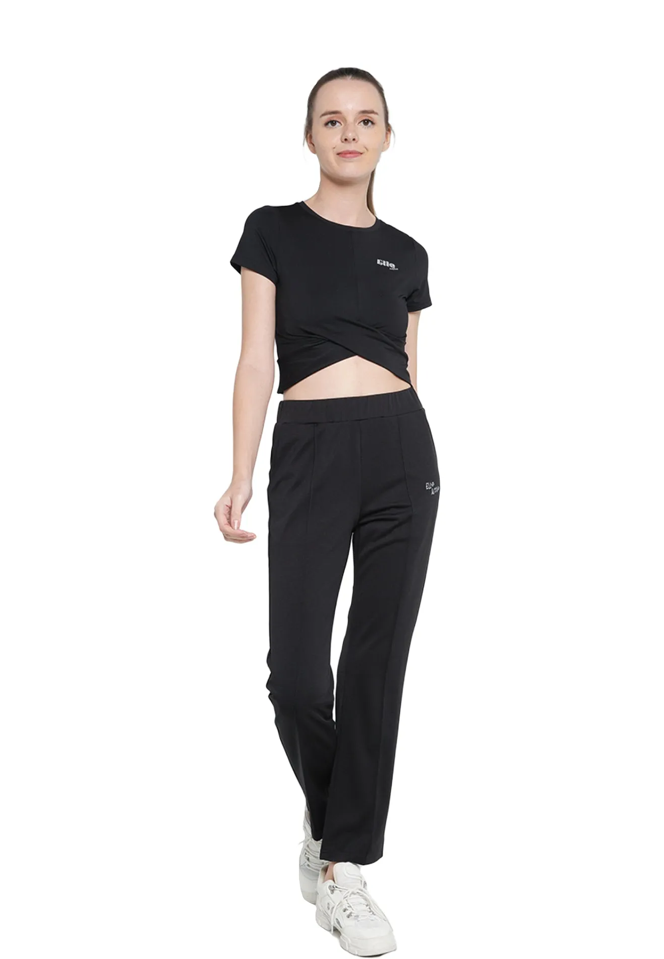 ELLE Active Twisted Knot Top