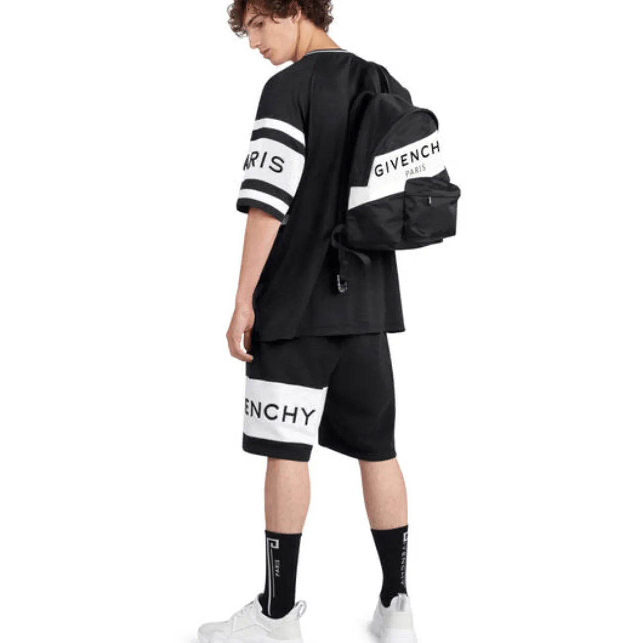 Givenchy 4G Embroidered Oversized Men's T-Shirt