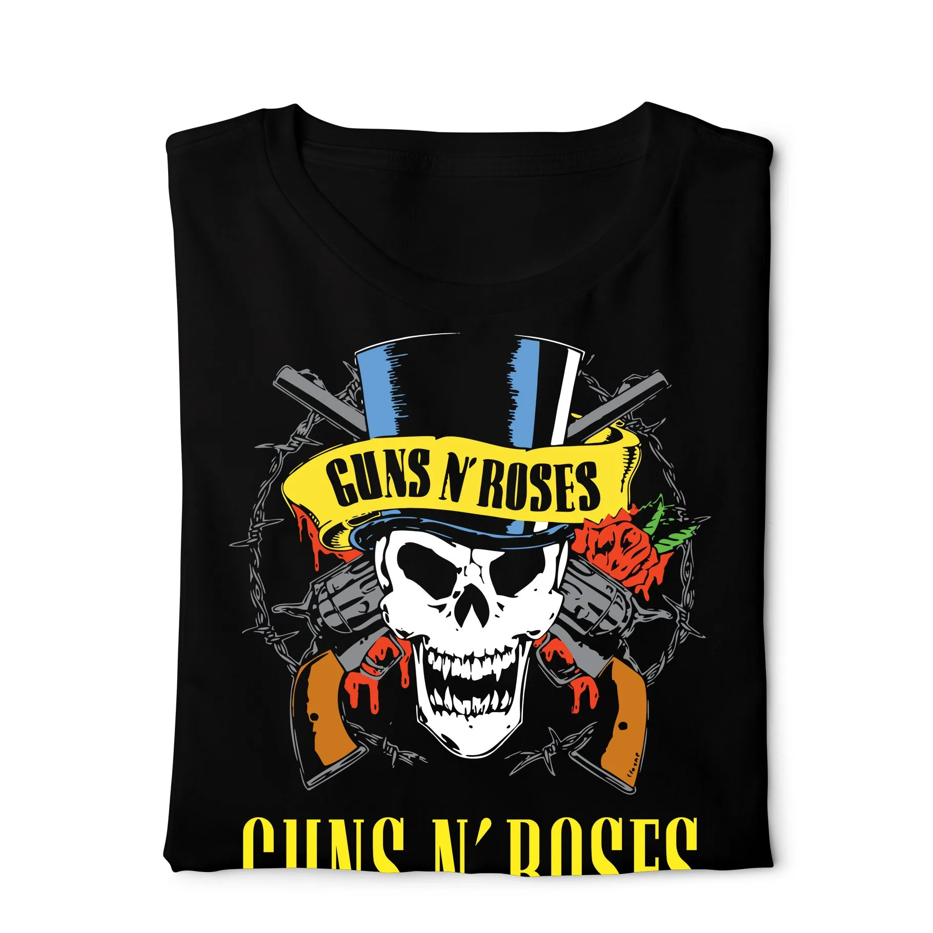 Guns N Roses - Digital Graphics Basic T-shirt Black