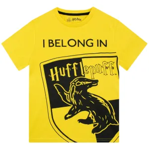 Harry Potter T-Shirt - I Belong In Hufflepuff