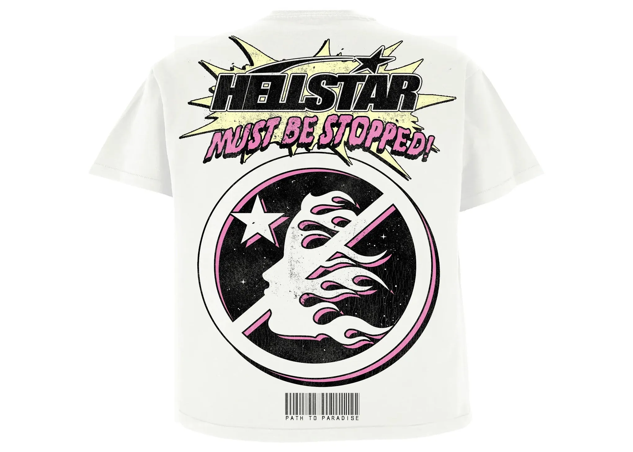 Hellstar Breaking News T-Shirt White