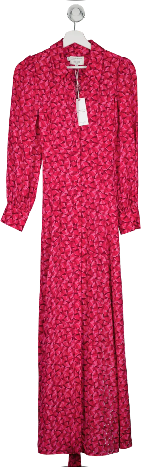 Hobbs Pink Mitford Shirt Dress UK 6