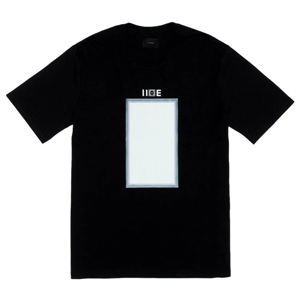 IISE COLOR TEE - BLACK -BLACK