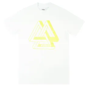 Infinity Triangle Tee (White) /D16