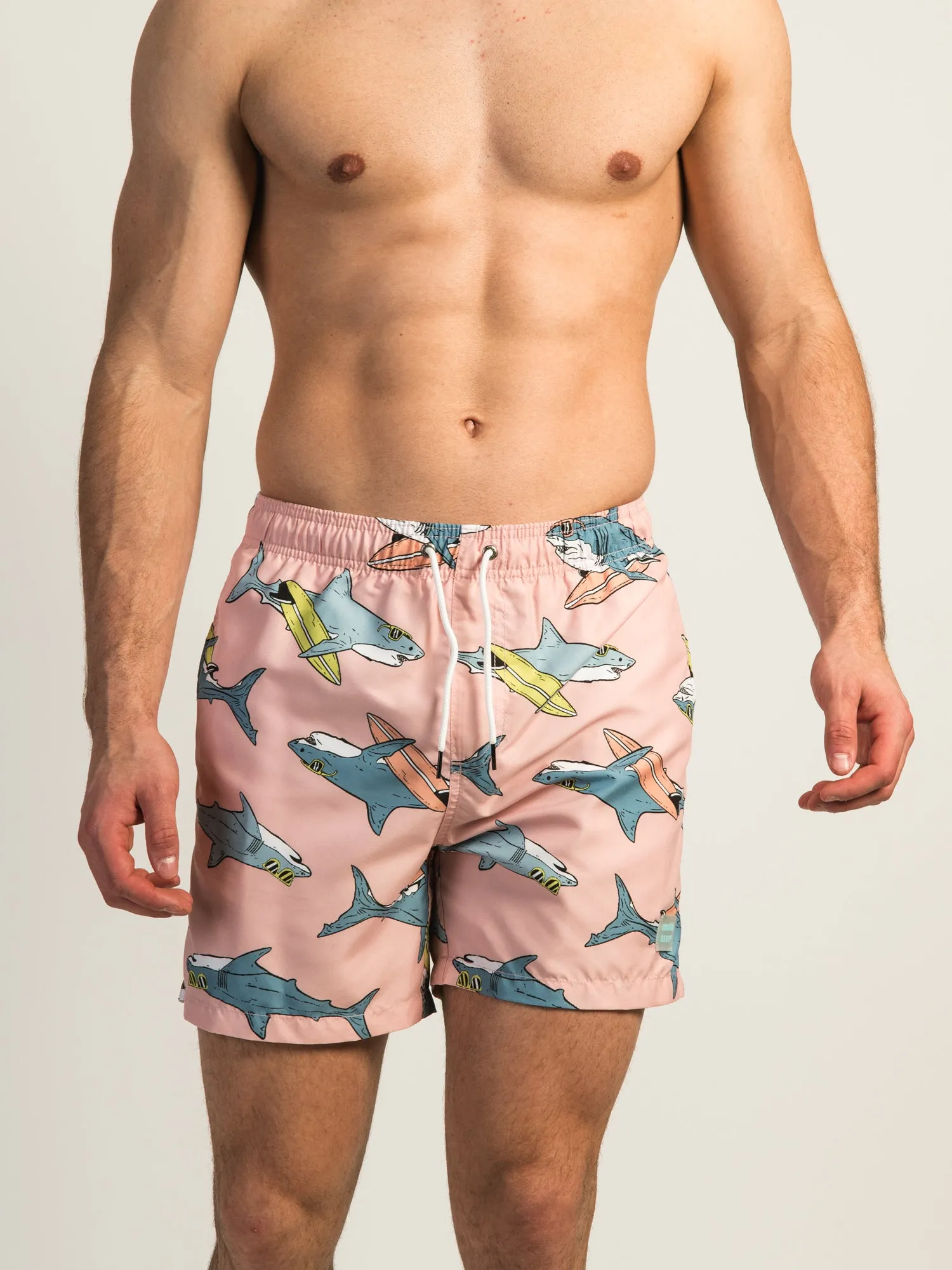 ISLAND HAZE SURFING SHARK 5 VOLLEY SHORT