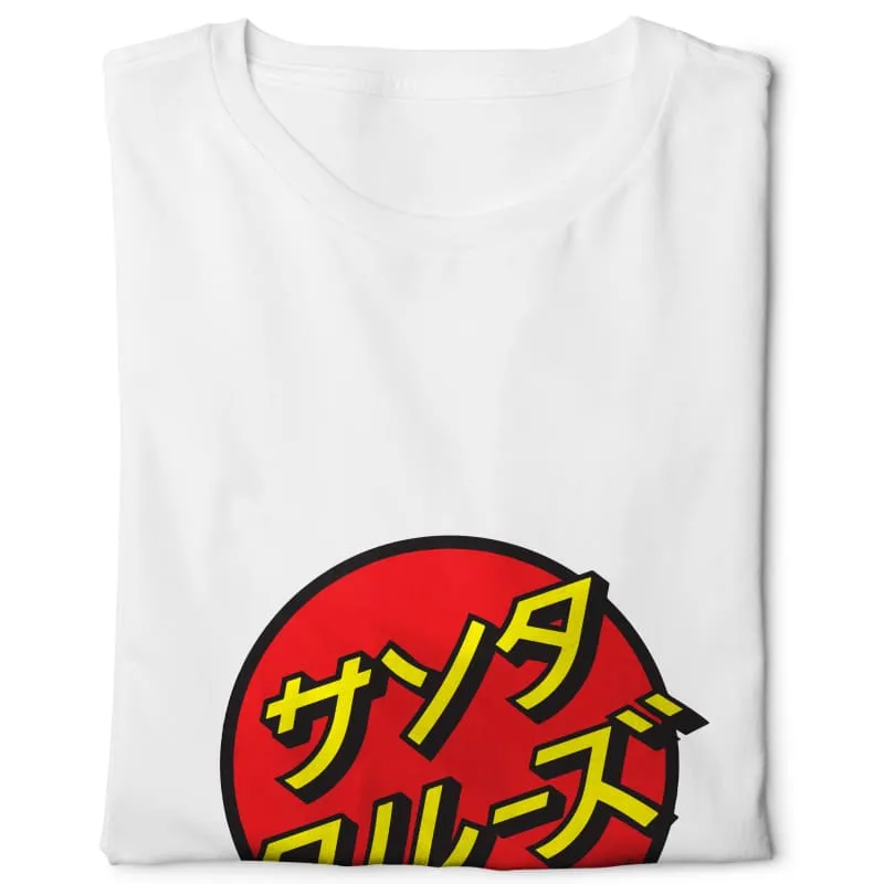 Japanese Santa Cruz - Digital Graphics Basic T-shirt White