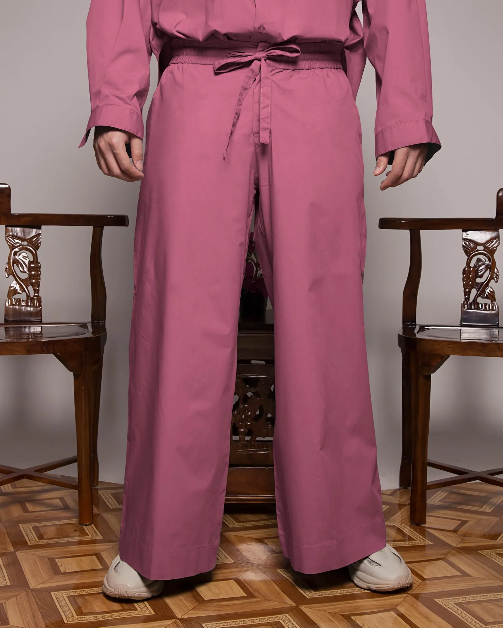 Kemeja Melayu Oversaiz (Dusty Pink)