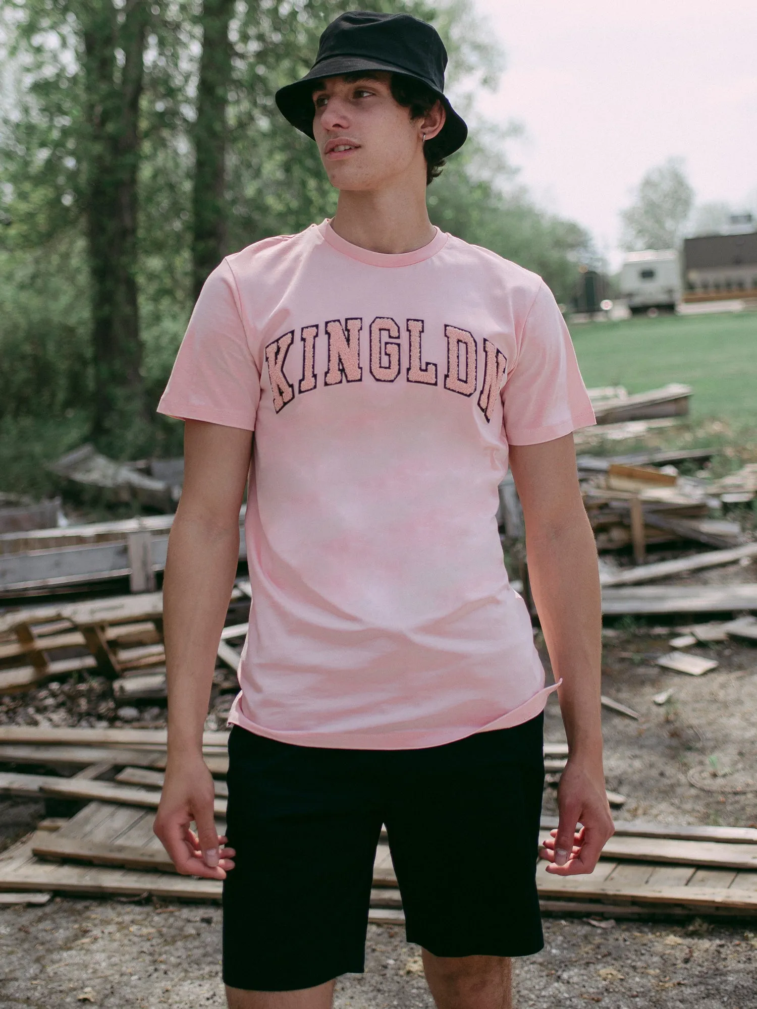 KING APPAREL BLACKWELL VARSITY T-SHIRT - CLEARANCE