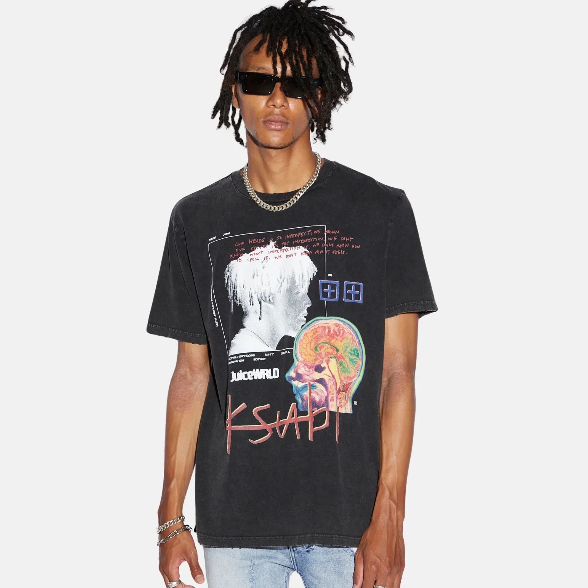 KSUBI JUICE WRLD RADIOLOGY KASH SHORT SLEEVE T-SHIRT