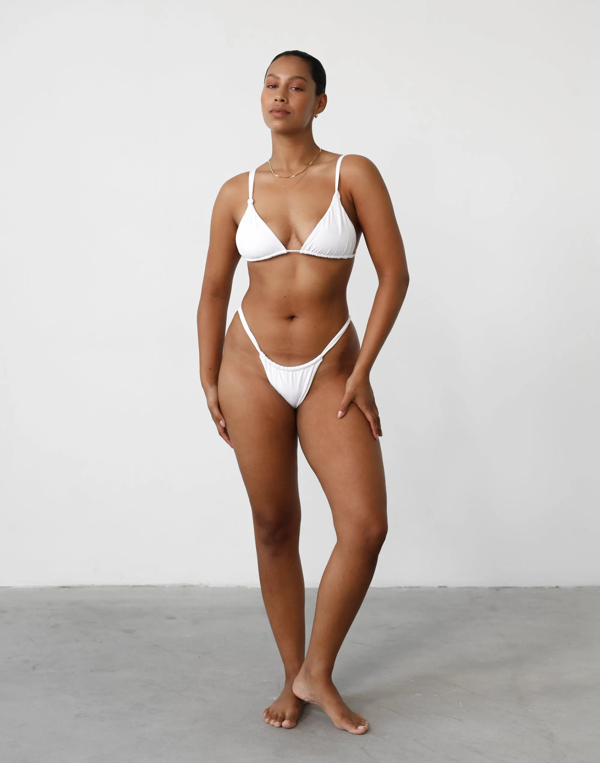 Laguna Bikini Bottoms (White)