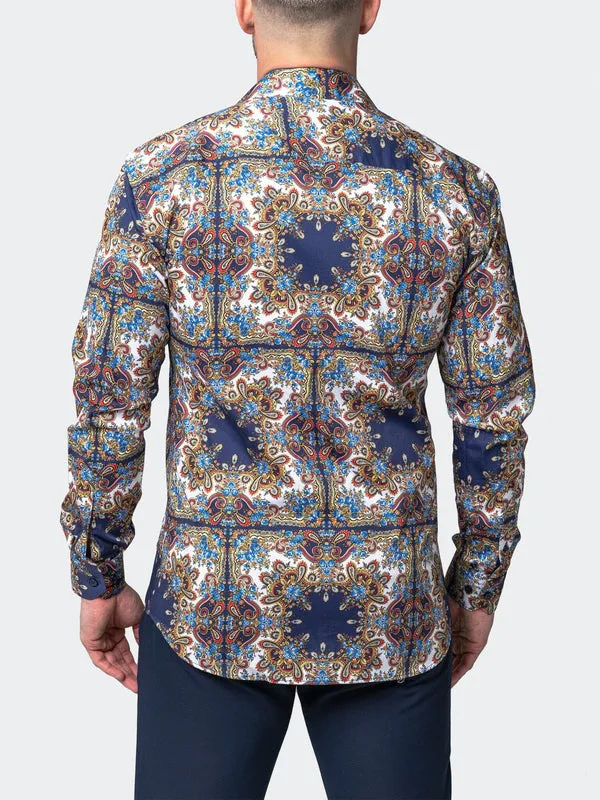 Maceoo Stretch Shirt | Archemedis Tye Multi