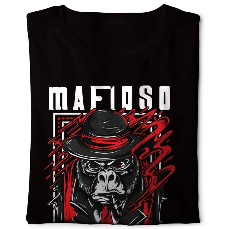 Mafioso Gorilla - Digital Graphics Basic T-shirt black