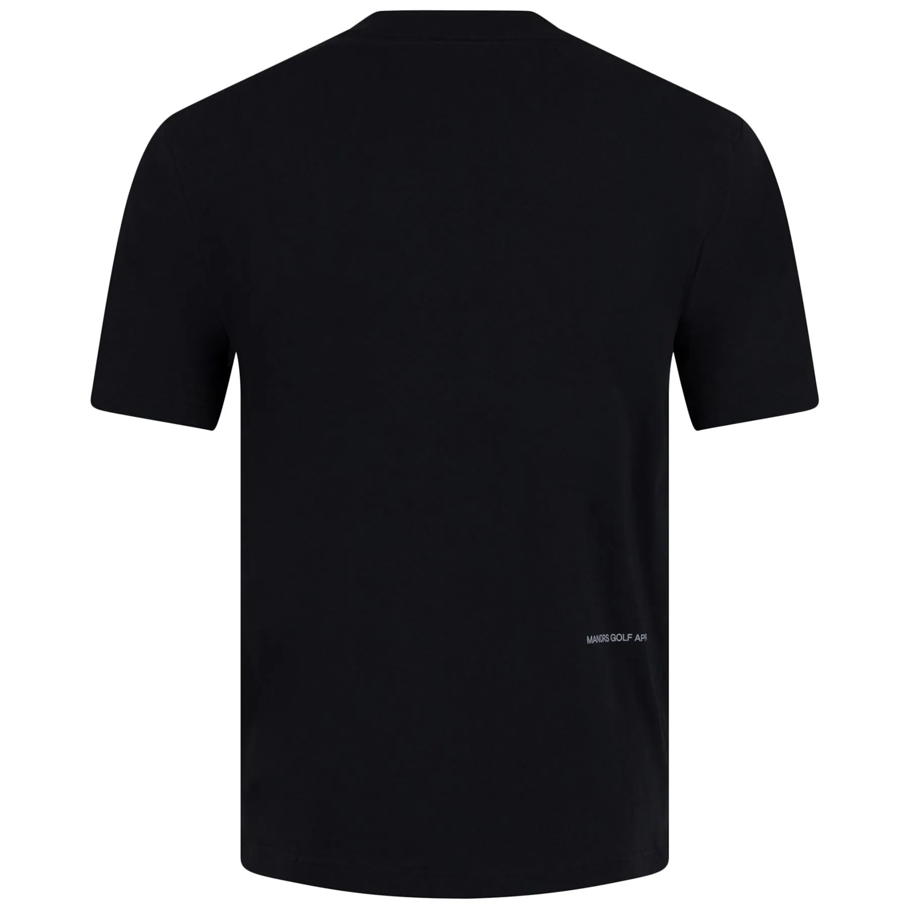 Manors Logo T-Shirt Black - 2024