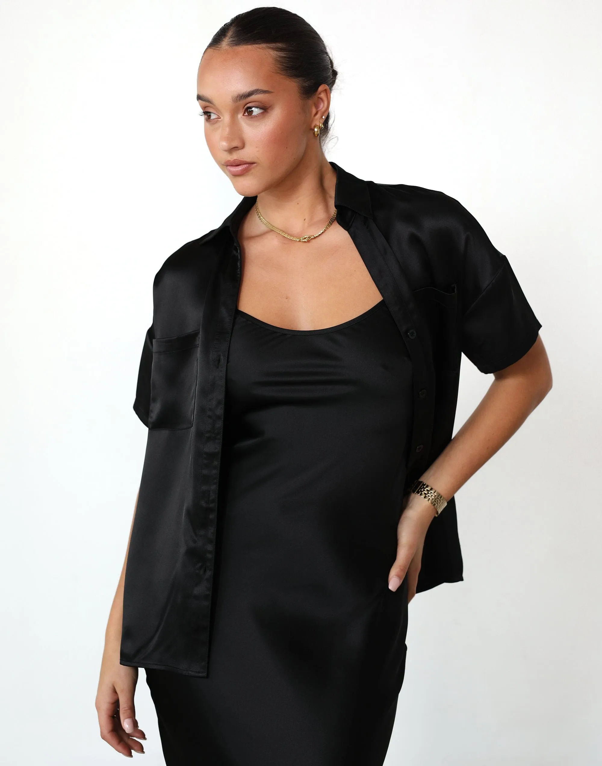 Martha Shirt (Black)